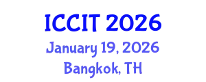 International Conference on Computing and Information Technology (ICCIT) January 19, 2026 - Bangkok, Thailand