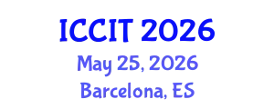 International Conference on Computing and Information Technology (ICCIT) May 25, 2026 - Barcelona, Spain