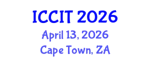 International Conference on Computing and Information Technology (ICCIT) April 13, 2026 - Cape Town, South Africa