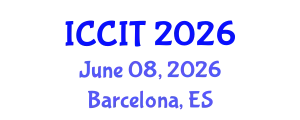 International Conference on Computing and Information Technology (ICCIT) June 08, 2026 - Barcelona, Spain