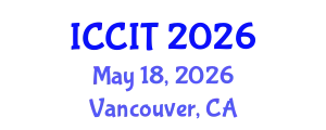 International Conference on Computing and Information Technology (ICCIT) May 18, 2026 - Vancouver, Canada
