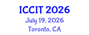 International Conference on Computing and Information Technology (ICCIT) July 19, 2026 - Toronto, Canada