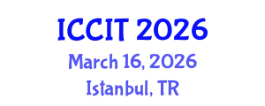International Conference on Computing and Information Technology (ICCIT) March 16, 2026 - Istanbul, Turkey