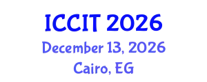 International Conference on Computing and Information Technology (ICCIT) December 13, 2026 - Cairo, Egypt