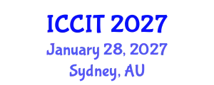 International Conference on Computing and Information Technology (ICCIT) January 28, 2027 - Sydney, Australia