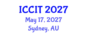 International Conference on Computing and Information Technology (ICCIT) May 17, 2027 - Sydney, Australia