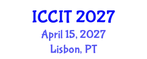International Conference on Computing and Information Technology (ICCIT) April 15, 2027 - Lisbon, Portugal