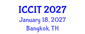 International Conference on Computing and Information Technology (ICCIT) January 18, 2027 - Bangkok, Thailand