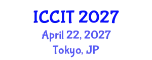 International Conference on Computing and Information Technology (ICCIT) April 22, 2027 - Tokyo, Japan