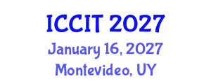 International Conference on Computing and Information Technology (ICCIT) January 16, 2027 - Montevideo, Uruguay