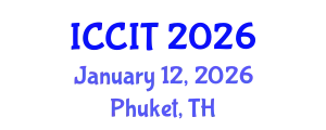 International Conference on Computing and Information Technology (ICCIT) January 12, 2026 - Phuket, Thailand