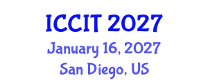 International Conference on Computing and Information Technology (ICCIT) January 16, 2027 - San Diego, United States