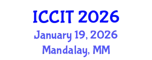 International Conference on Computing and Information Technology (ICCIT) January 19, 2026 - Mandalay, Myanmar