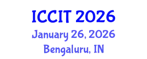 International Conference on Computing and Information Technology (ICCIT) January 26, 2026 - Bengaluru, India