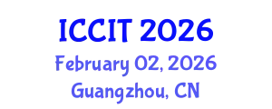 International Conference on Computing and Information Technology (ICCIT) February 02, 2026 - Guangzhou, China