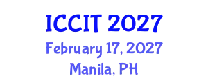 International Conference on Computing and Information Technology (ICCIT) February 17, 2027 - Manila, Philippines