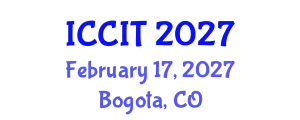 International Conference on Computing and Information Technology (ICCIT) February 17, 2027 - Bogota, Colombia