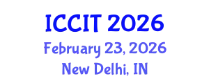 International Conference on Computing and Information Technology (ICCIT) February 23, 2026 - New Delhi, India