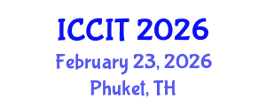 International Conference on Computing and Information Technology (ICCIT) February 23, 2026 - Phuket, Thailand