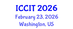 International Conference on Computing and Information Technology (ICCIT) February 23, 2026 - Washington, United States