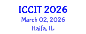 International Conference on Computing and Information Technology (ICCIT) March 02, 2026 - Haifa, Israel