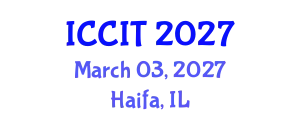 International Conference on Computing and Information Technology (ICCIT) March 03, 2027 - Haifa, Israel