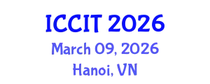 International Conference on Computing and Information Technology (ICCIT) March 09, 2026 - Hanoi, Vietnam