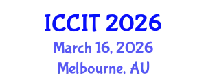 International Conference on Computing and Information Technology (ICCIT) March 16, 2026 - Melbourne, Australia