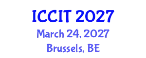 International Conference on Computing and Information Technology (ICCIT) March 24, 2027 - Brussels, Belgium