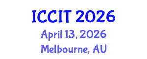 International Conference on Computing and Information Technology (ICCIT) April 13, 2026 - Melbourne, Australia