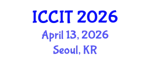 International Conference on Computing and Information Technology (ICCIT) April 13, 2026 - Seoul, Republic of Korea