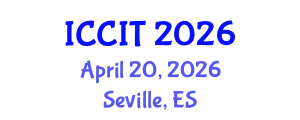 International Conference on Computing and Information Technology (ICCIT) April 20, 2026 - Seville, Spain