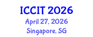 International Conference on Computing and Information Technology (ICCIT) April 27, 2026 - Singapore, Singapore