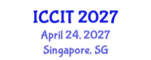 International Conference on Computing and Information Technology (ICCIT) April 24, 2027 - Singapore, Singapore