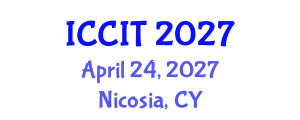 International Conference on Computing and Information Technology (ICCIT) April 24, 2027 - Nicosia, Cyprus