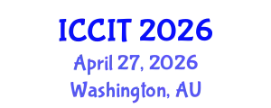 International Conference on Computing and Information Technology (ICCIT) April 27, 2026 - Washington, Australia