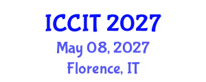 International Conference on Computing and Information Technology (ICCIT) May 08, 2027 - Florence, Italy