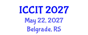 International Conference on Computing and Information Technology (ICCIT) May 22, 2027 - Belgrade, Serbia