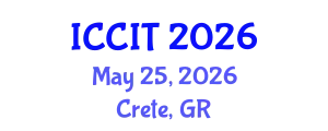 International Conference on Computing and Information Technology (ICCIT) May 25, 2026 - Crete, Greece