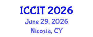 International Conference on Computing and Information Technology (ICCIT) June 29, 2026 - Nicosia, Cyprus