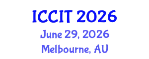 International Conference on Computing and Information Technology (ICCIT) June 29, 2026 - Melbourne, Australia