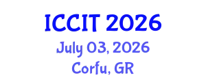 International Conference on Computing and Information Technology (ICCIT) July 03, 2026 - Corfu, Greece