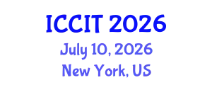 International Conference on Computing and Information Technology (ICCIT) July 10, 2026 - New York, United States