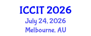 International Conference on Computing and Information Technology (ICCIT) July 24, 2026 - Melbourne, Australia