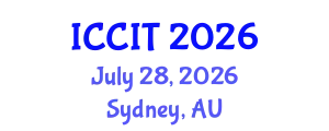International Conference on Computing and Information Technology (ICCIT) July 28, 2026 - Sydney, Australia