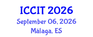 International Conference on Computing and Information Technology (ICCIT) September 06, 2026 - Málaga, Spain