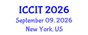 International Conference on Computing and Information Technology (ICCIT) September 09, 2026 - New York, United States