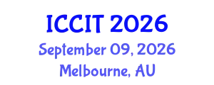 International Conference on Computing and Information Technology (ICCIT) September 09, 2026 - Melbourne, Australia