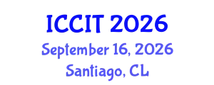 International Conference on Computing and Information Technology (ICCIT) September 16, 2026 - Santiago, Chile