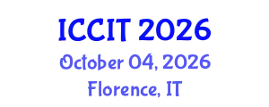 International Conference on Computing and Information Technology (ICCIT) October 04, 2026 - Florence, Italy